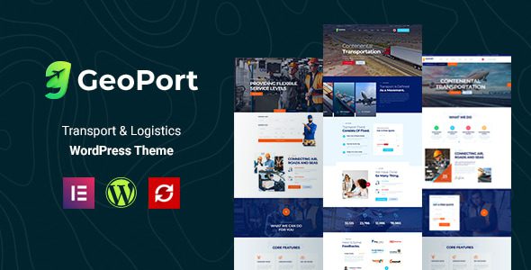 Geoport v3.0.7 – 运输与物流 WordPress 主题下载