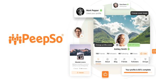 PeepSo Ultimate Bundle 7.0.6.0 – 用户配置文件和社区 WordPress 插件下载