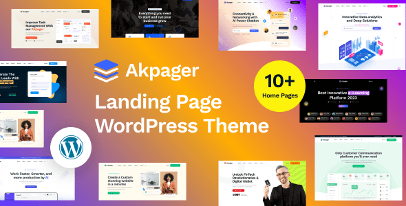Akpager v1.1.3 – 用于 Elementor 的 WordPress 着陆页主题下载