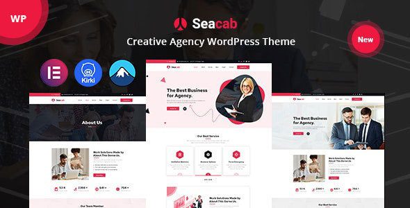 SEACAB v1.0.7  – 创意代理WordPress主题下载
