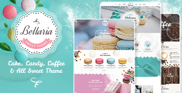 Bellaria v1.1.5 美味的蛋糕和面包店WordPress主题下载