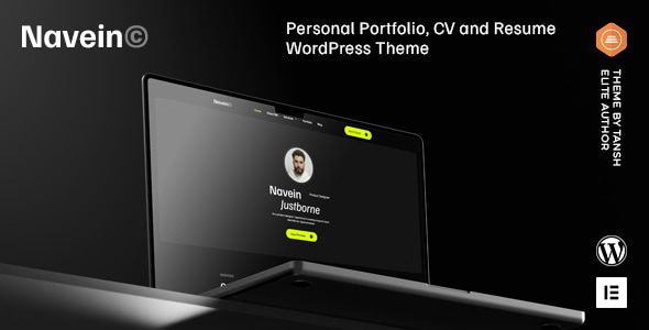 Navein v1.0.1-个人投资组合WordPress主题下载