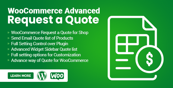 WooCommerce Advanced Request a Quote v2.9.4 WooCommerce高级请求报价插件下载