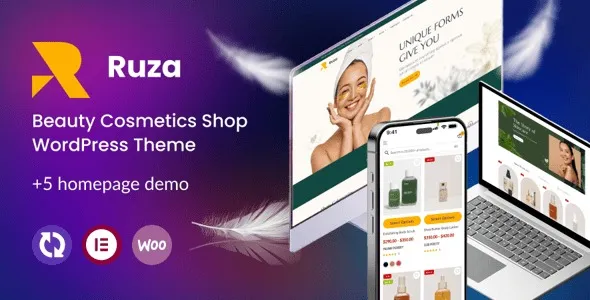 Ruza v1.0.21 – 美容化妆品Shop WordPress主题下载