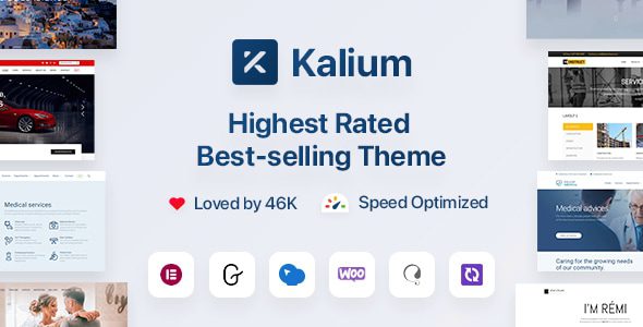 Kalium v3.35 – Creative Template for WordPress主题下载
