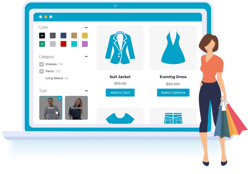 Woocommerce Product Filters v2.1.4 (Barn2) 产品过滤筛选插件下载
