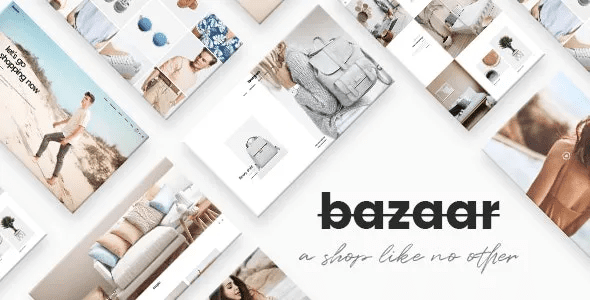 Bazaar 2.1– 现代敏锐的电子商务主题下载