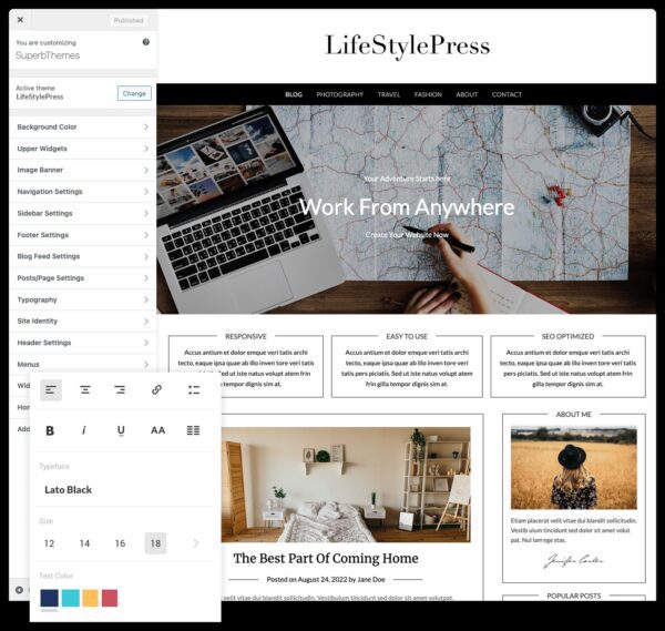 Lifestylepress v115.7 wordpress 博客主题下载