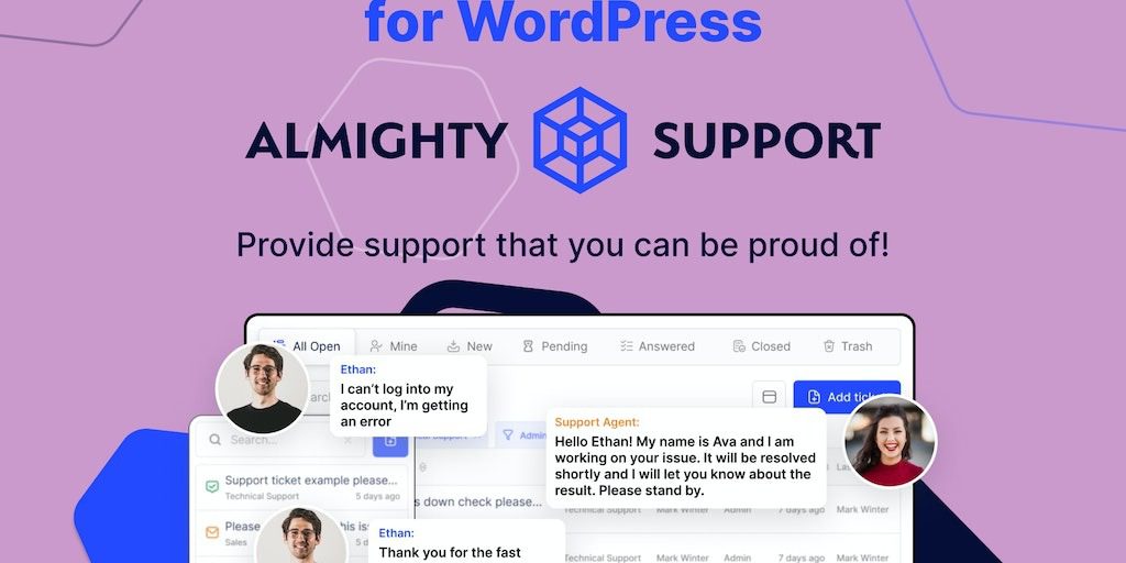 Almighty Support Pro v1.9.3 (Awedesk Pro) 工单系统插件插件下载