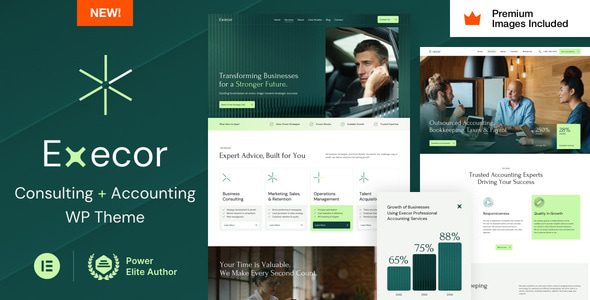 execor v30.0 – 会计和管理咨询WordPress主题下载