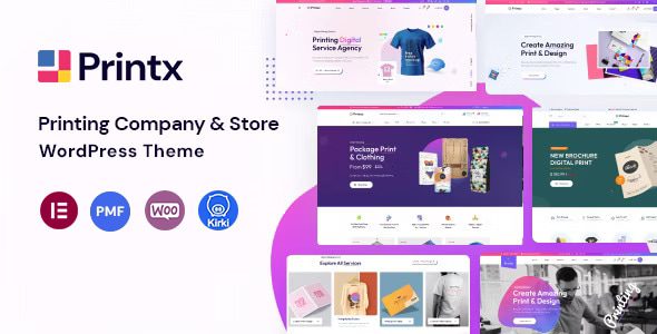 printx v1.1.1 -打印服务WordPress主题下载