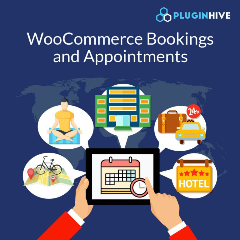 Bookings and Appointments For WooCommerce Premium v7.10.0 (PluginHive) 预定插件下载