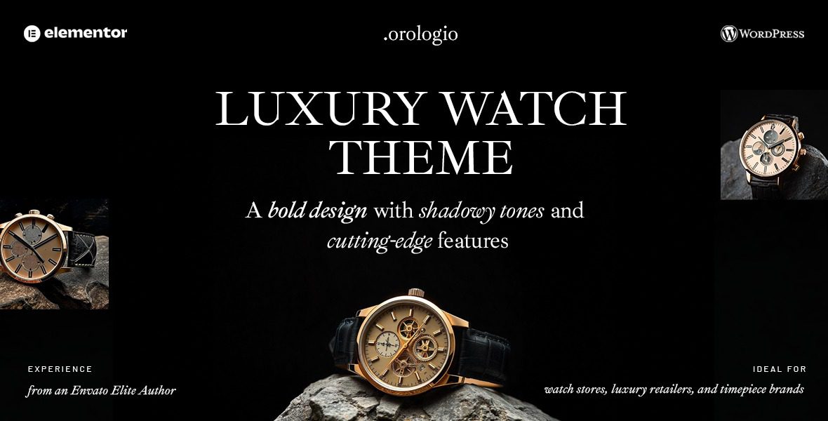 Orologio v1.4 豪华手表商店WordPress主题下载