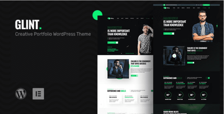 Glint v6.1.0 Portfolio个人简历wordpress主题下载