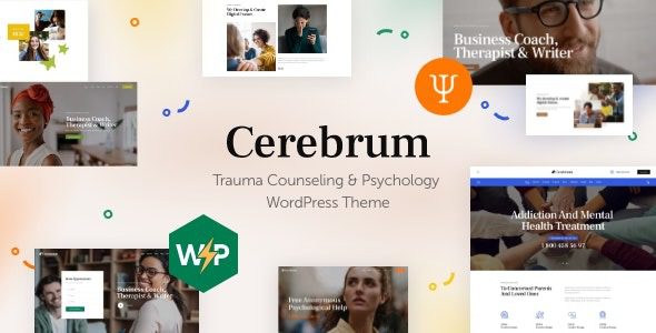 Cerebrum v1.12 创伤咨询与心理学WordPress主题下载