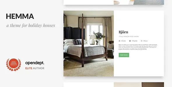 Hemma v1.4.16 – 酒店和BNB WordPress主题下载
