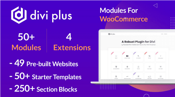 Divi Plus 50 Powerful Modules for Divi Theme v2.3.0 Divi Plus 50 个强大的 Divi 主题模块插件下载