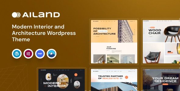 Ailand v1.0 室内和建筑WordPress主题下载