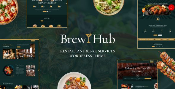 Brewhub v1.0.3 – 酒吧和餐厅 WordPress 主题下载
