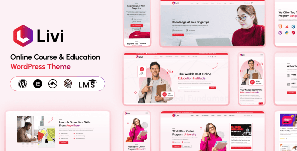 Livi v1.0.5 – 教育 WordPress 主题下载