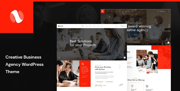 Sominx v1.2.7 创意商业机构 WordPress 主题下载