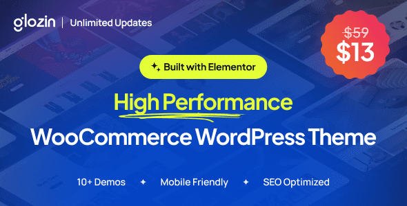 Glozin v2.0.1 – 多用途 WooCommerce WordPress 主题下载