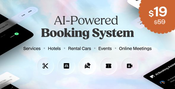 Booking Hub v1.0.1 – 基于人工智能的 WordPress 日程安排、预订和预约系统插件下载