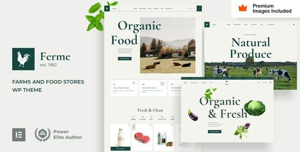 Ferme v48.0 食品店和农场wordpess主题下载