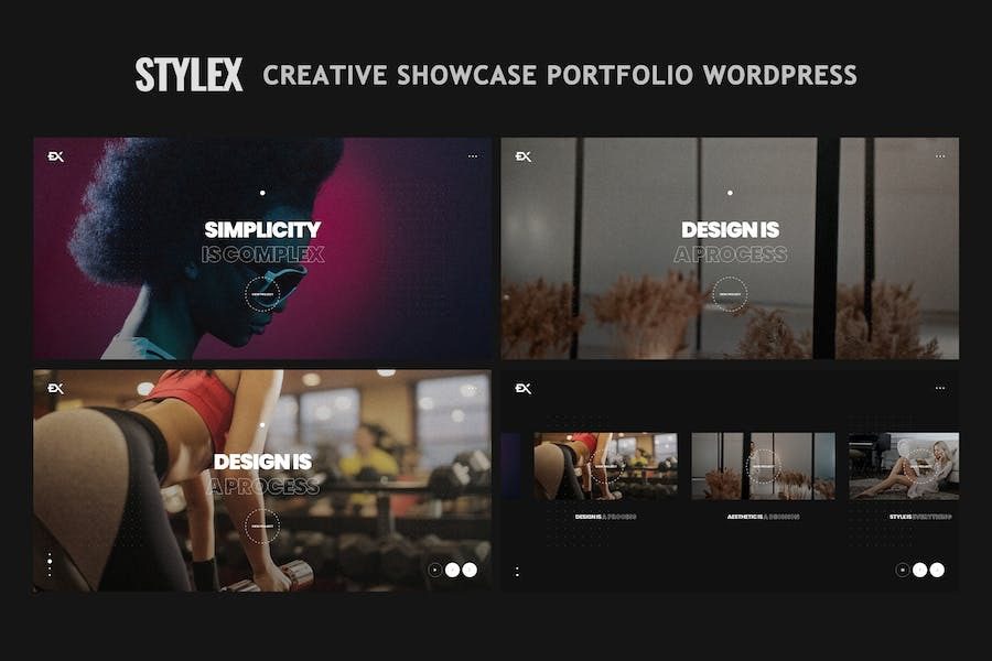 Stylex v1.7.0 创意展示组合 WordPress主题下载