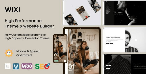 Wixi v1.2.1 Elementor WordPress 主题下载