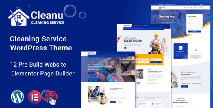 Cleanu v1.0.6 清洁服务 WordPress 主题下载