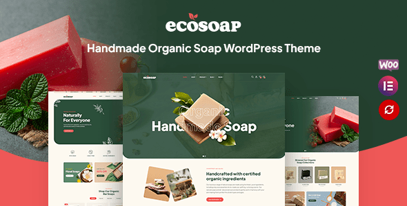 Ecosoap v1.1.7 手工有机肥皂 WordPress 主题下载
