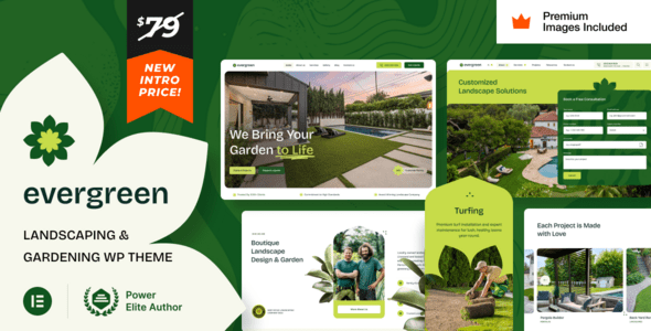 EverGreen v18.0 – 园林园艺 WordPress 主题下载