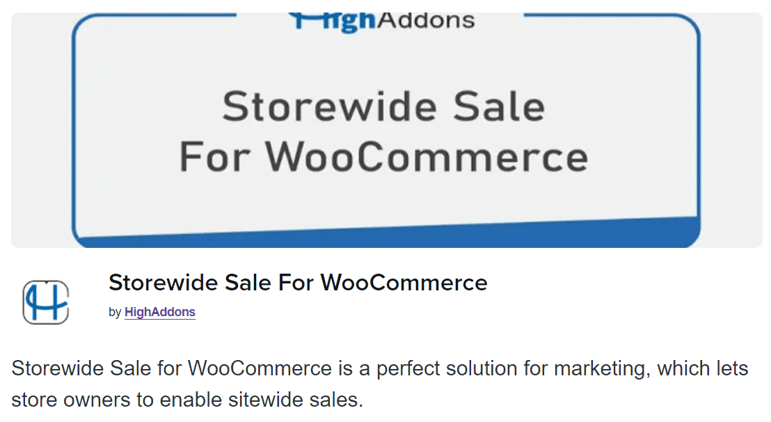 Storewide Sale For WooCommerce v1.0.9 促销批量设置插件下载