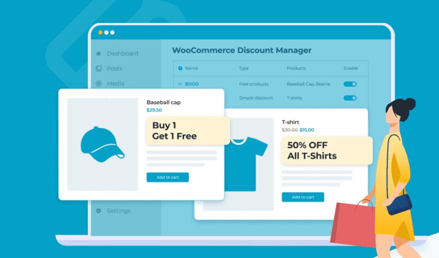 WooCommerce Discount Manager v1.5.2 Barn2Media 折扣优惠管理插件下载