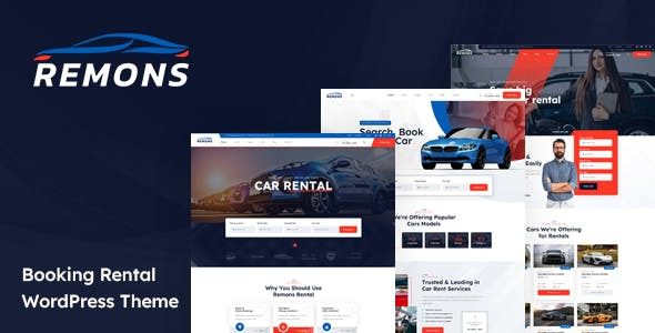 Remons v1.3.3 WordPress 预订租赁主题下载