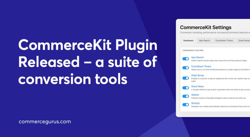 CommerceGurus CommerceKit v2.5.4 电商功能整合插件下载