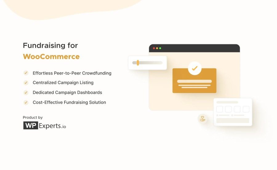 Fundraising For Woocommerce v1.2.5 筹款捐款wordpress插件下载