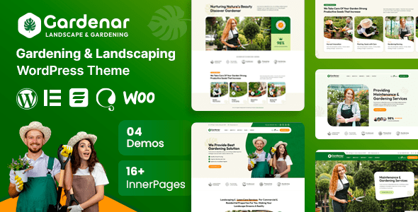 Gardenar v1.0.1 园艺和景观WordPress主题下载