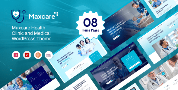 Maxcare v1.0.1 – 健康与医疗 WordPress 主题下载