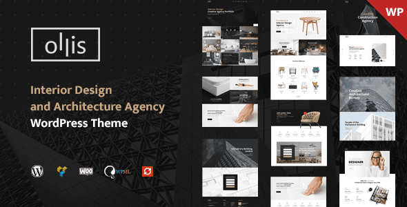 Ollis v1.3.5 – 建筑事务所及室内设计 WordPress 主题下载