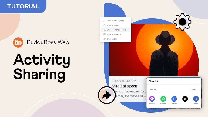 BuddyBoss Sharing v2.1.0 wordpress插件下载