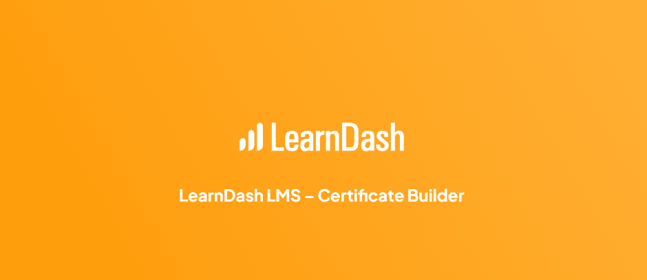 LearnDash LMS – Certificate Builder 1.1.5 证书创建拓展插件下载