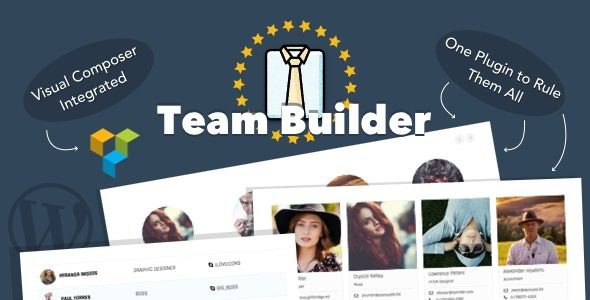 Team Builder v1.6.0 认识团队 WordPress 插件下载