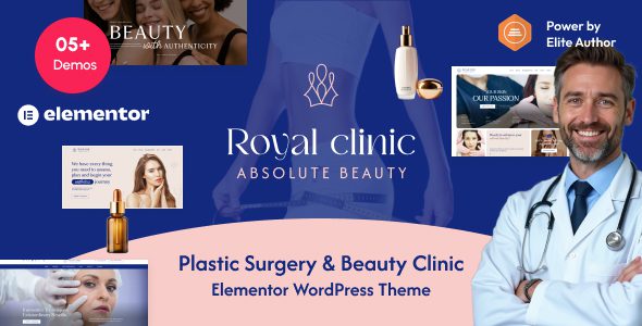 Royal Clinic v1.1.4 – 整形外科和美容诊所 WordPress 主题下载