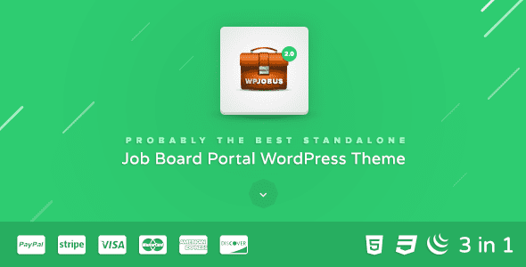 WPJobus v2.0.16 招聘信息和简历WordPress主题下载