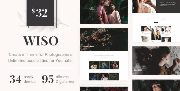 Wiso Photography v1.8.4 摄影 WordPress 主题下载