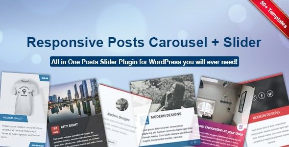 Responsive Posts Carousel WordPress Plugin v15.5 插件下载