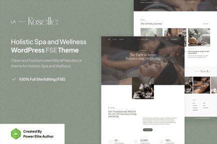La Roselle v1.0.0 整体水疗与健康 WordPress 主题下载