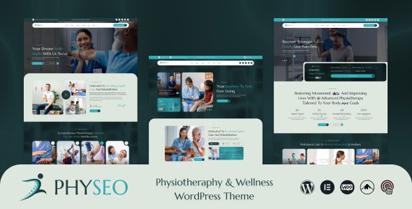 Physeo v1.0.2 – 理疗与健康 WordPress 主题下载